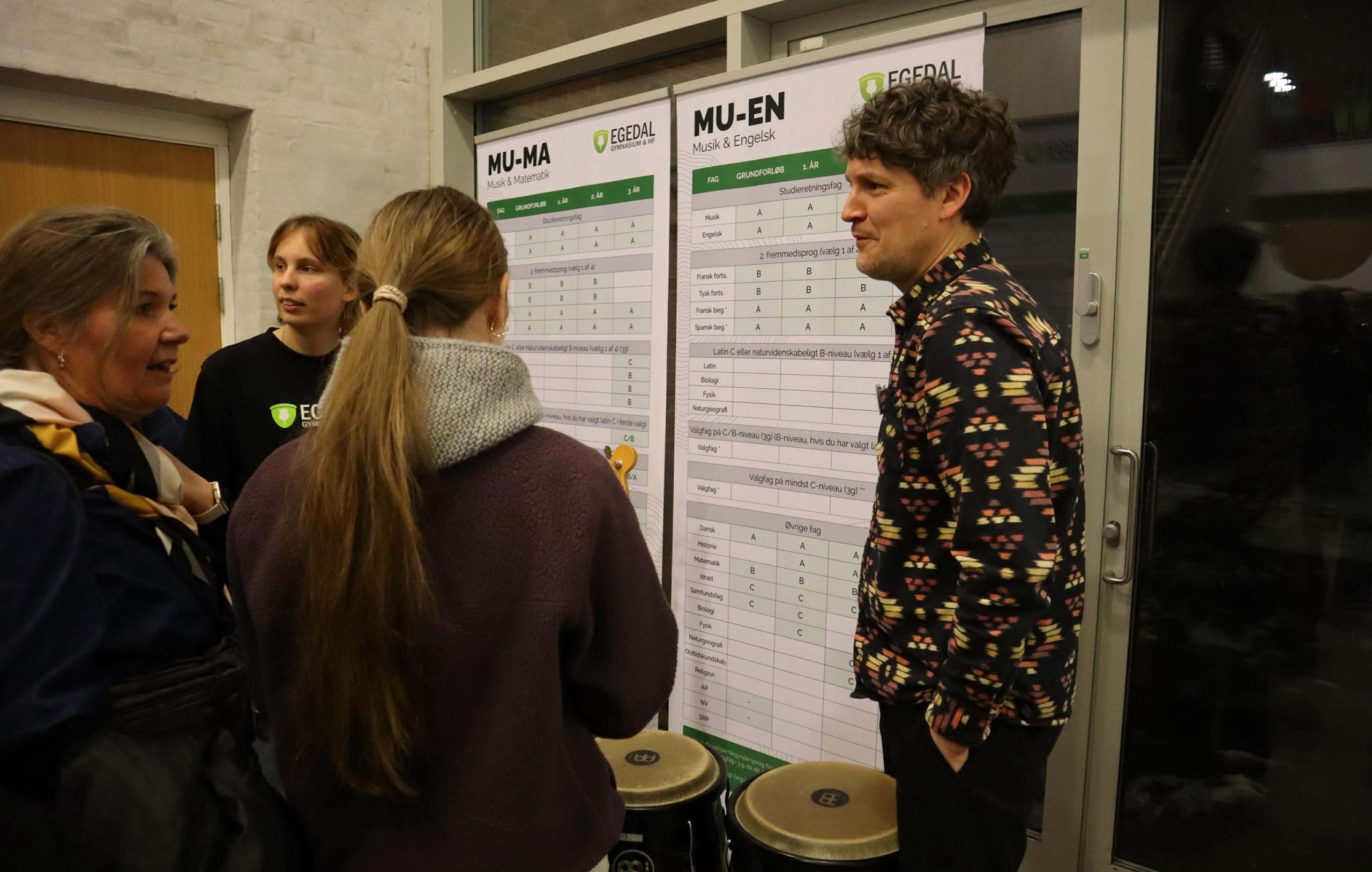 Fantastisk stemning til åbent hus på Egedal gymnasium